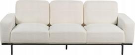 Sofa Beliani Sovik Boucle, balta sp., 87 x 215 cm x 72 cm