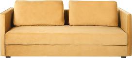 Sofa-lova Beliani Eksjo, geltona sp., 102 x 220 cm x 87 cm