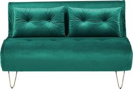Sofa-lova Shumee Vestfold, žalia sp., 80 x 130 cm x 81 cm