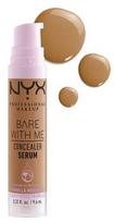 Maskuojanti priemonė NYX Professional Makeup Bare With Me, 09 deep golden, 9.6 ml