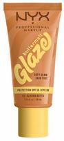 Veido kremas, su spalva NYX Professional Makeup Buttermelt Glaze Skin Tint 04-Almond Butta, 30 ml, SPF 30