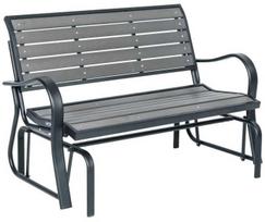 Lauko suoliukas Lifetime 60276, juoda sp., 124.9 cm x 72.3 cm x 85.5 cm