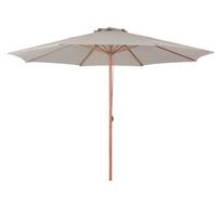 Sodo skėtis Frank, 350 cm, smėlio ruda sp.