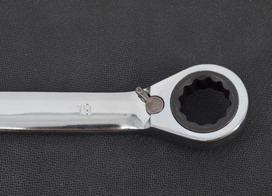 Aw-tools Kombinuoti raktai su terkšle, 6 vnt. (8-19mm)
