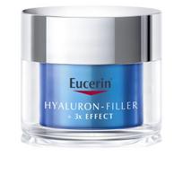 Naktinis kremas Eucerin Hyaluron-Filler +3x Effect Moisture Booster Night 72h drėkinimas hialurono rūgštimi provitaminu B5