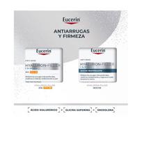Odos priežiūros rinkinys Eucerin Hyaluron Filler dieninis ir naktinis kremas SPF30 nuo senėjimo, visiems odos tipams