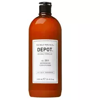 Depot, 200 plaukų priežiūros procedūrų Nr. 201, botanikos kompleksas, plaukų kondicionierius, atgaivinti, 1000 ml