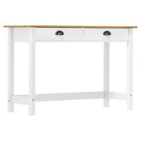 Konsolinis staliukas su 2 stalčiais Hill 110x45x74cm pušis