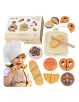 VIGA Wooden Breakfast Set – Little Baker