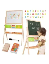 VIGA premium didelė 2 viename lavinamoji lenta vaikams (Busy Board)