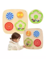 VIGA Wooden Wall Panel - Swirling Patterns