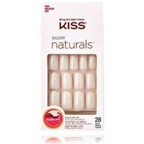 Kiss Salon Naturals Nails dirbtiniai priklijuojami nagai - 28 vnt.
