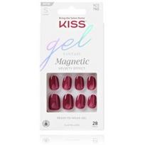 Kiss Gel Fantasy Magnetic Set Us Free Nails dirbtiniai priklijuojami nagai - 28 vnt.
