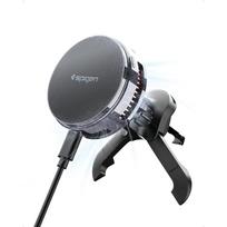 Automobilinis laikiklis Spigen Essential MagSafe Peltier Wireless Car Charger EV25MFAQ, black - Air vent