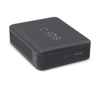 Atsarginis maitinimo šaltinis ("Power Bank") Powerbankas 1000 mAh talpos Juoda