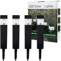 Soliarinis LED sodo šviestuvas ECOBRIGHT, 4 vnt