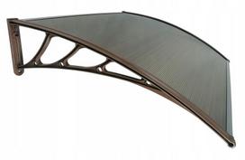 Stogelis virš durų Metal-gum, 150x100 cm, rudas