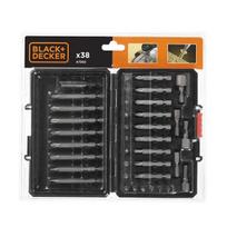 Bitų rinkinys Black & Decker A7202-XJ 38 Dalys