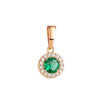 Auksinis pakabukas moterims su cirkoniais Brasco 60377 60377