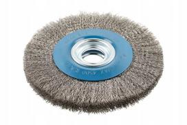 Šlifavimo diskinis vielinis šepetys 200 mm, 0,3 mm viela, M14 sriegis, HT7D743, Hogert