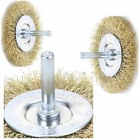 Hoegert vielos šepetys su koteliu 75mm, žalvarinis 0.3mm