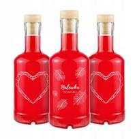 10x Tadek 250ml butelki suvenyrui su užrašu