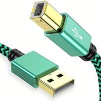 USB spausdintuvo krovimo kabelis, 2,85 mln. / 9,35 pėdų