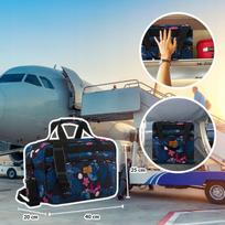 Rovicky® kelioninė rankinė 40x20x25cm, rankinis bagažas Ryanair/wizzair