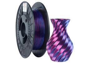 Filament 3DPower PLA SILK DUAL 1.75mm Violetinė ir mėlyna 0.3kg