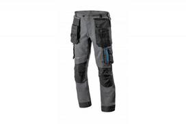 Hoegert DIY Apsauginės darbo kelnės su 4 krypčių tempimu, TAUBER K / HT5K812-L, L