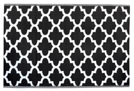 Lauko terasos kilimas Agenda Black, 120x180 cm