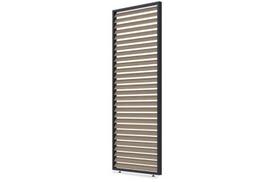 Horizontalių žaliuzių sienelė pavėsinėms Pergola ELEGANCE/DELUXE/FUSION 1 m, Woodgrain (93 cm)