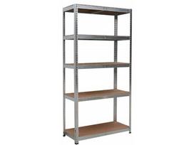 Metalinis sandėliavimo lentynų stelažas 205x120x45 cm – iki 1000 kg