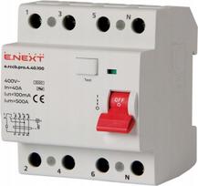 Jungiklis diferencialinis 4p 40a 100ma