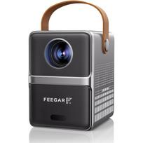 Projektorius Mini projektorius LED Feegar 5G WiFi and Bluetooth 5.2 Electric Focus 200"