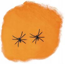 Oranžinė Helovino Voratinklis su 4 Vorais, 60g