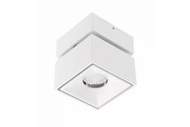 Bianco LED šviestuvas, 8w, 680lm, 4000K, IP20, kvadratinis, baltas