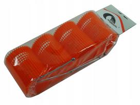 „Gorgol“ plaukų suktukai su smeigtukais, oranžiniai, 54 mm, 4 vnt.