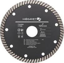 Hogert Turbo Deimantinis Pjovimo Disk 125mm Plytelėms, Mūrui