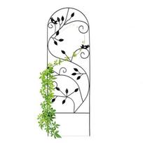 Sodo grotelės 120x40x0,5cm., juodos spalvos