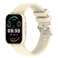 Išmanusis laikrodis Išmanusis laikrodis Z169, Bluetooth skambučiai, šviesiai auksinis