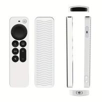 Išmaniojo (Smart TV) ir televizoriaus priedas Silikoninis Apsauginis Dėklas Apple TV, Šviečiantis Riešo Dirželis , Baltas