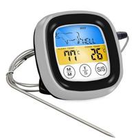 BBQ skaitmeninis termometras, 5 kepimo lygiai, LED, laikmatis, magnetinis