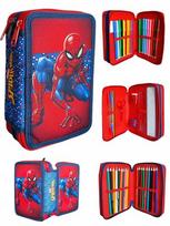 Dvipusė Spiderman kuprinė su pilnu komplektu