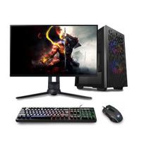 Kompiuteris Gaming PC Combo 2.1 Komplekt, Intel® Core™ i5-12400F 4.6 GHz, 1 TB SSD, RAM 16GB, AMD Radeon™ RX 7600 8GB, PSU 600W, Windows 11 24″ 1920 x 1080 @ 180Hz