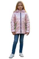 Mergaitiška pavasarinė-rudeninė striukė 2813, rožinė