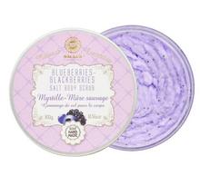 Druskos šveitiklis kūnui BLUEBERRIES-BLACKBERRIES Saules Fabrika 300 g