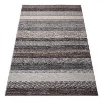 Seta Hali Perlage dryžuotas pilkos ir smėlio spalvos modernus kilimas 200x300 cm