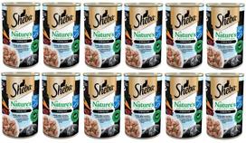 Sheba Nature's Collection drėgnas kačių maistas su balta žuvimi ir kepenėlėmis, 12 x 400g