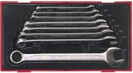 Teng Tools Tt3592 Coliniai Raktai Plokščiai-žiediniai, 8 Vnt.